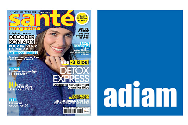 adiam sante magazine