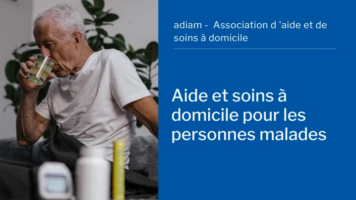 aide soins domicile personne malade